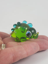 Load image into Gallery viewer, Smashy Stego Hand Sculpted Glass Figure