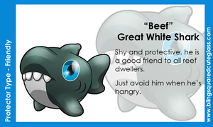 Beef Great White Shark Pendant