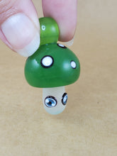 Load image into Gallery viewer, Green Fun Guy Pendant