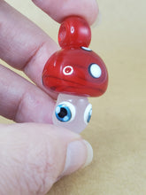 Load image into Gallery viewer, Red Fun Guy Pendant