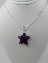 Load image into Gallery viewer, Royal Jelly Purple Star Pendant (Boro)