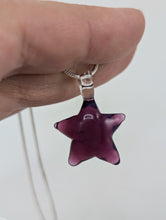 Load image into Gallery viewer, Royal Jelly Purple Star Pendant (Boro)