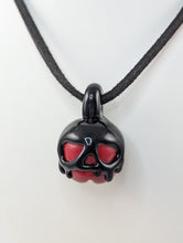 Load image into Gallery viewer, Red and Black Poison Apple Pendant (Boro)