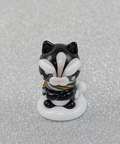 Snow Day 2025 - Tuxedo Adult Kitty