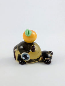 Oliver Capybara Hand Sculpted Glass Figure