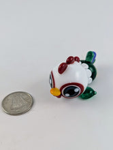 Load image into Gallery viewer, James Rooster Hand Sculpted Glass Figure