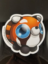 Load image into Gallery viewer, Ruby Red Panda Sticker