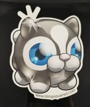 Load image into Gallery viewer, Semi-Transparent Kitteh Kitty Sticker