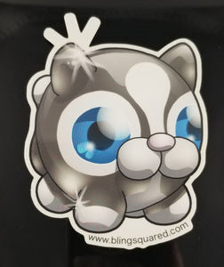 Semi-Transparent Kitteh Kitty Sticker