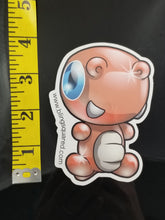 Load image into Gallery viewer, Semi-Transparent Rawry Rex Sticker