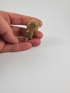 Tami Otter Hand Sculpted Glass Figure
