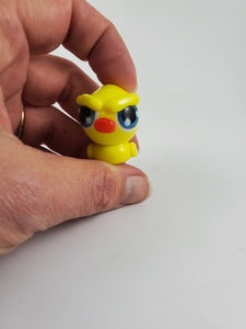 Lucky Duck Hand Sculpted Glass Figure