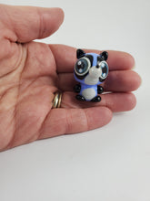 Load image into Gallery viewer, Rebecca Raccoon Hand Sculpted Glass Figure