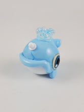 Load image into Gallery viewer, Smirky Narwhal Hand Sculpted Glass Figure