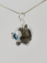 Load image into Gallery viewer, Lupe Wolf Hand Sculpted Glass Pendant