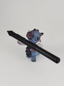 Dragon Creativity Squire in Soft Blue-Red