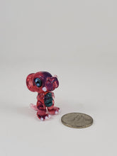 Load image into Gallery viewer, Micro T-Rex Pendant in Telemagenta