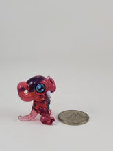 Load image into Gallery viewer, Micro T-Rex Pendant in Telemagenta