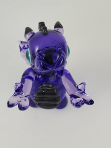 Dragon Creativity Squire in Purple Rain and Disco Sparkle