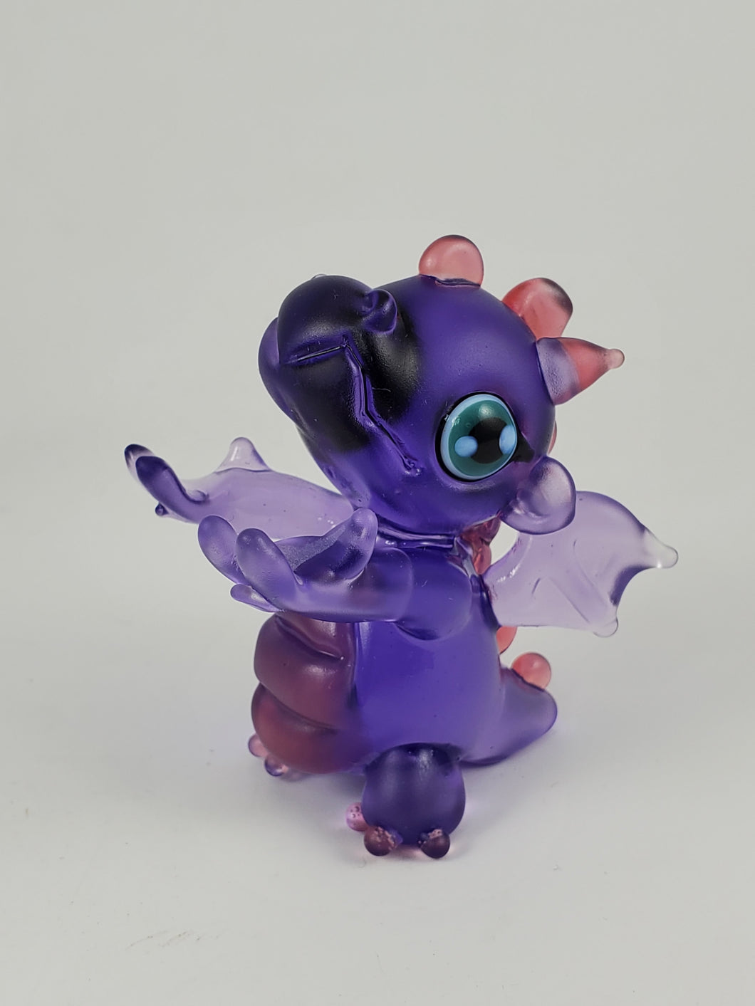 Dragon Creativity Squire in Purple Rain and Telemagenta