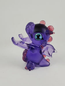 Dragon Creativity Squire in Purple Rain and Telemagenta