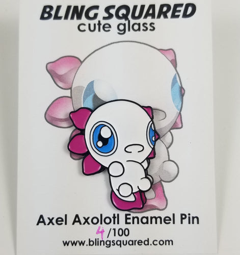Axel Axolotl Enamel Pin