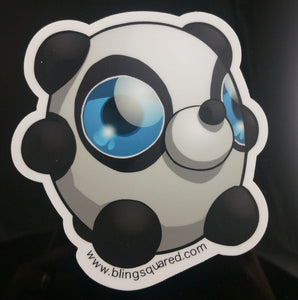Johnny Panda Sticker