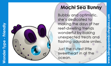 Load image into Gallery viewer, Mochi Sea Bunny Pendant