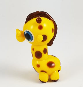 Geoffrey Giraffe Hand Sculpted Glass Figure