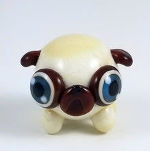 Load image into Gallery viewer, Georgia Pug Hand Sculpted Glass Figure
