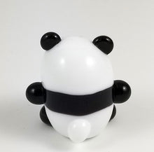 Load image into Gallery viewer, Johnny Panda Hand Sculpted Glass Figure