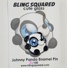 Load image into Gallery viewer, Johnny Panda Enamel Pin