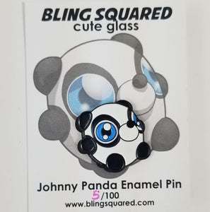 Johnny Panda Enamel Pin
