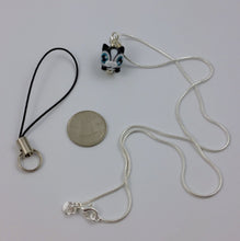 Load image into Gallery viewer, Kitteh Kitty Hand Sculpted Glass Pendant