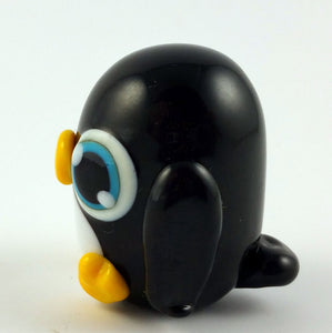 Pippin Penguin Hand Sculpted Glass Figure